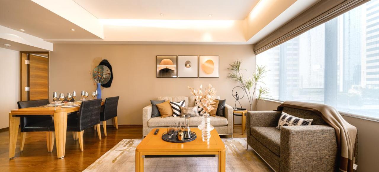 Shanghai Centre Serviced Apartment מראה חיצוני תמונה