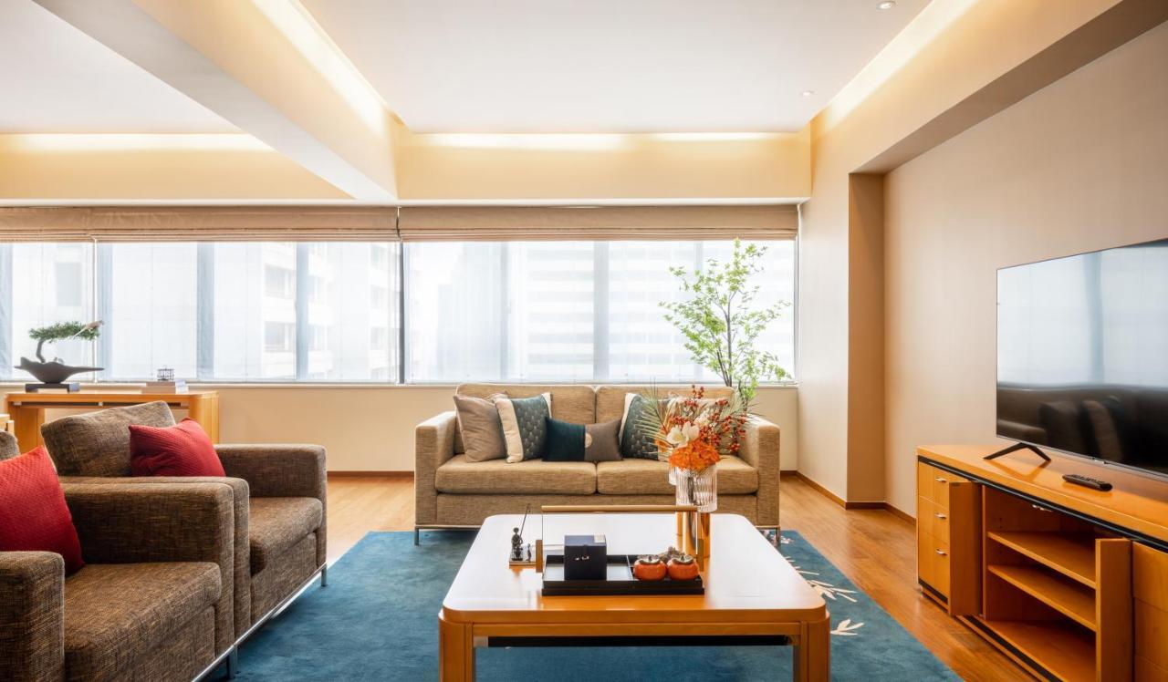 Shanghai Centre Serviced Apartment מראה חיצוני תמונה