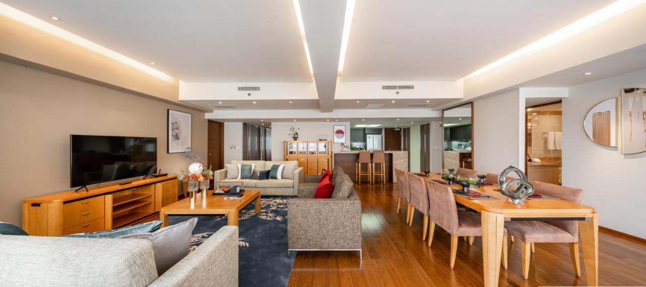 Shanghai Centre Serviced Apartment מראה חיצוני תמונה