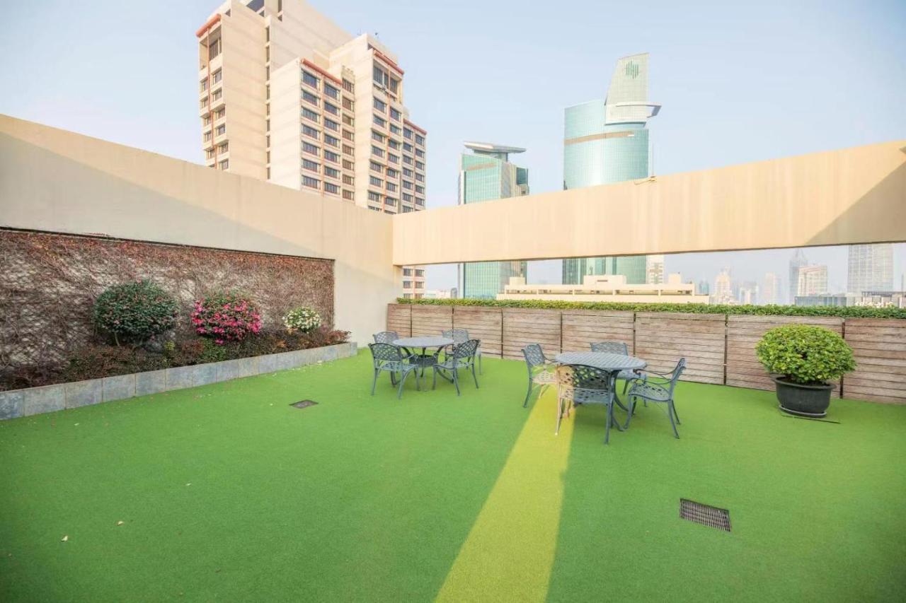 Shanghai Centre Serviced Apartment מראה חיצוני תמונה