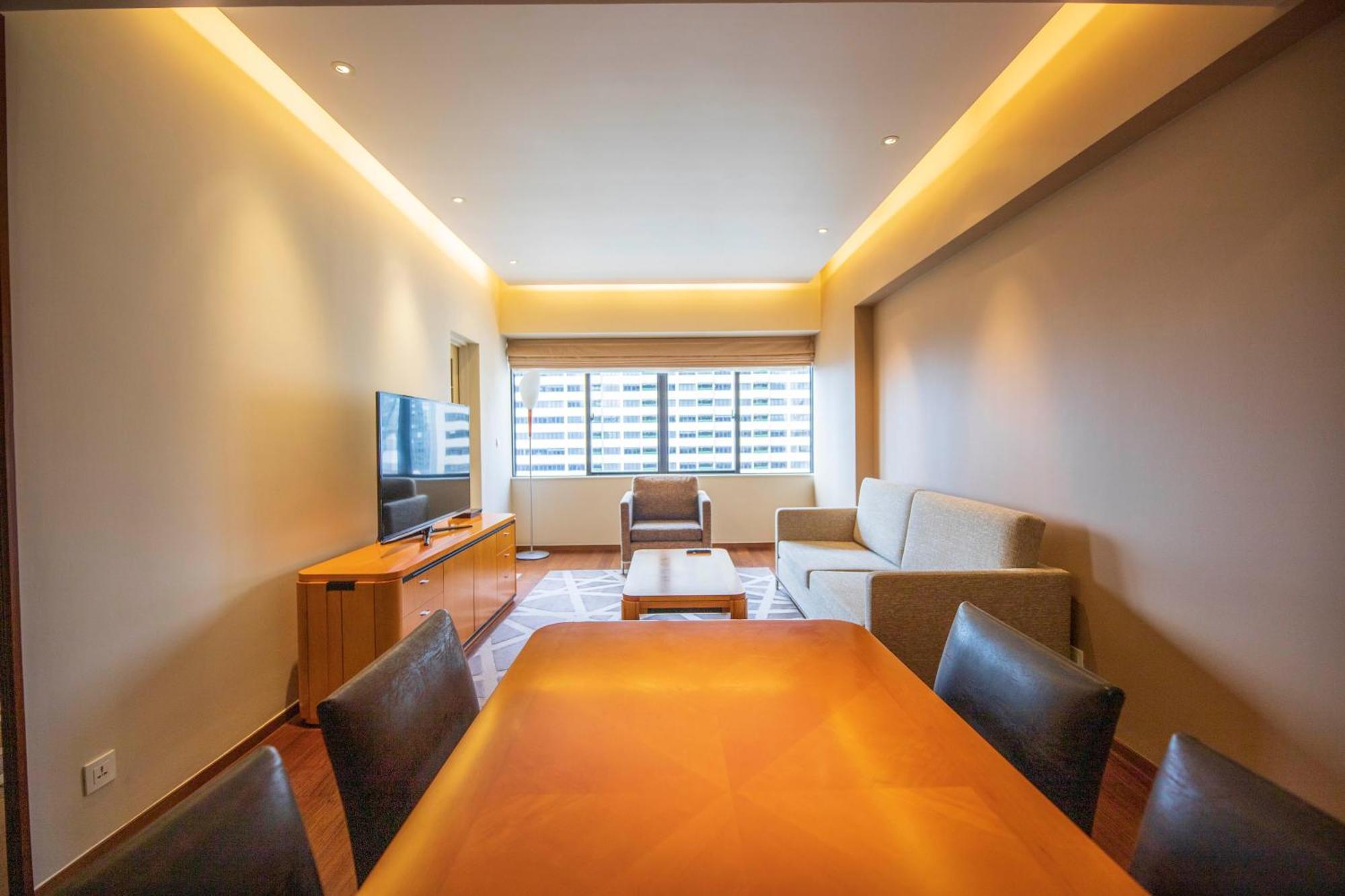 Shanghai Centre Serviced Apartment מראה חיצוני תמונה