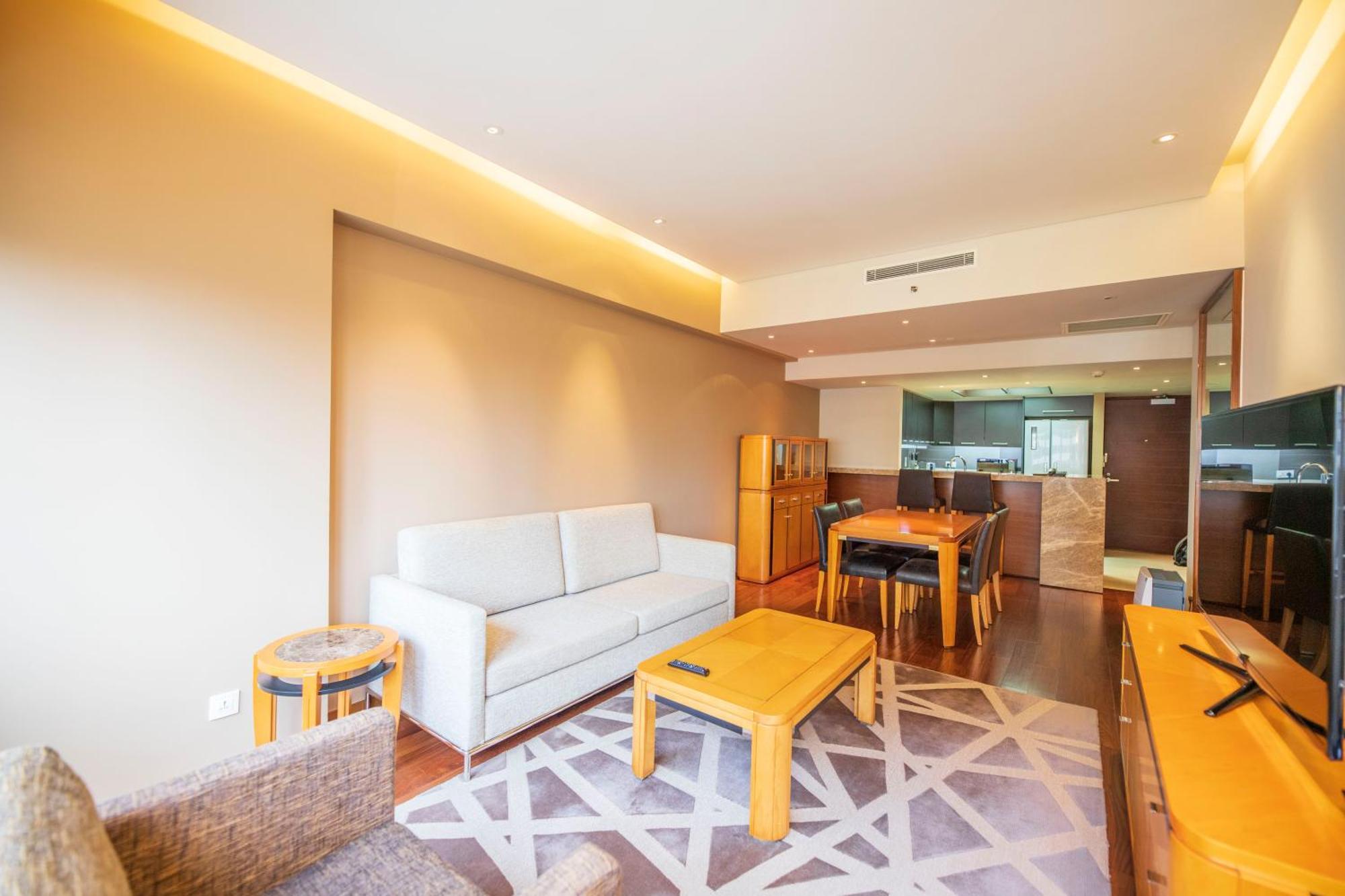Shanghai Centre Serviced Apartment מראה חיצוני תמונה