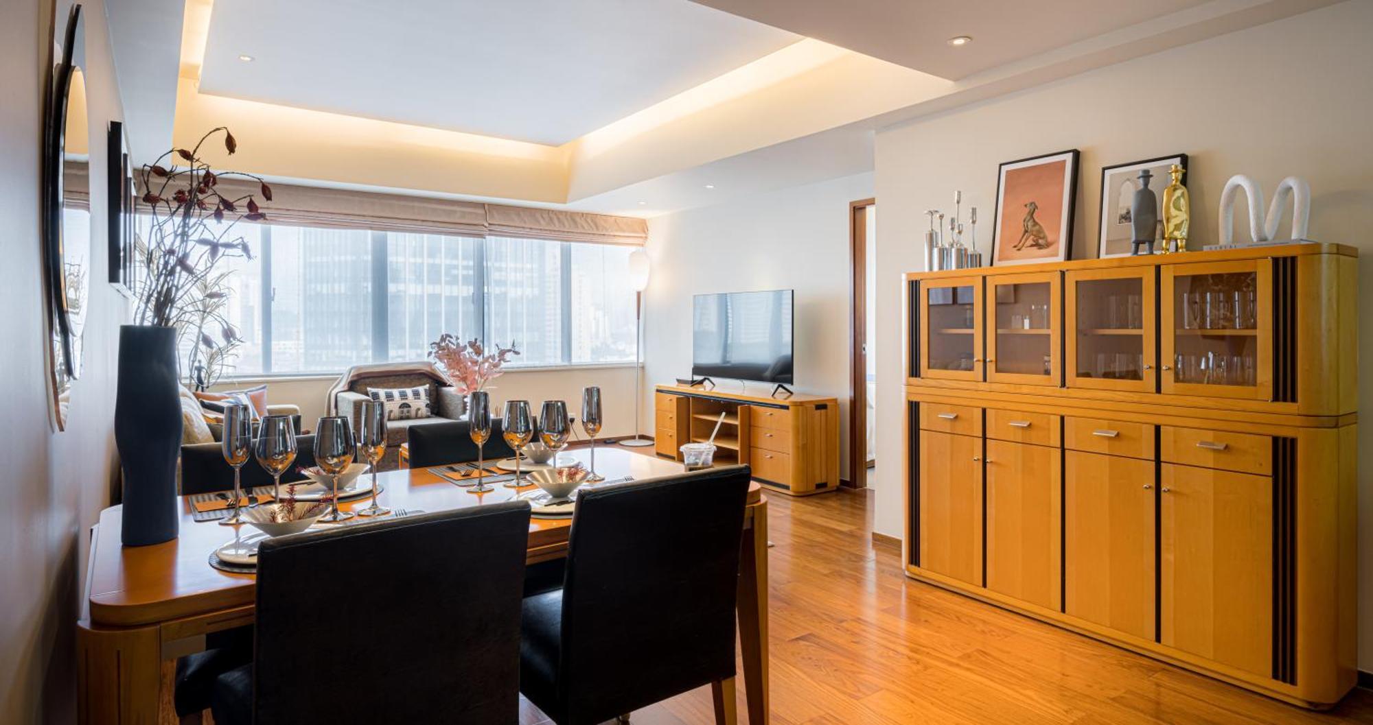 Shanghai Centre Serviced Apartment מראה חיצוני תמונה
