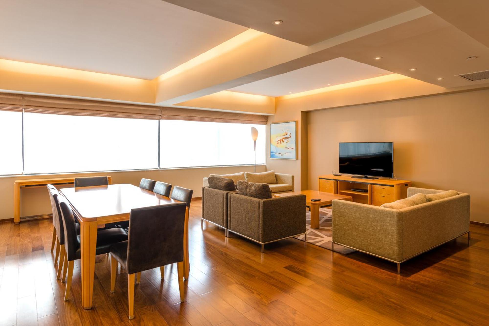 Shanghai Centre Serviced Apartment מראה חיצוני תמונה